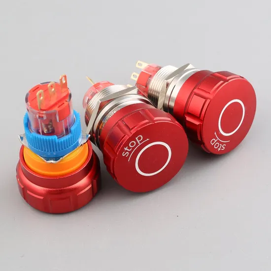 New Product La118p Rotary Push Button Switch 2no or 2nc