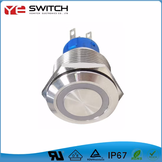 25 mm Industrial Machine Metal Push Button Switch Push Button Switch Metal 10mm 25mm Industrial Machine Metal Push Button Switch