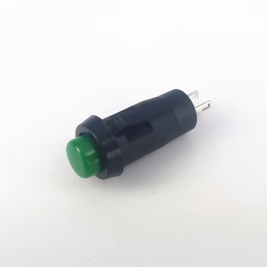 10mm on-off Mini Plastic Push Button Switch for Snap Mounting