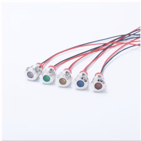 Wd 16mm Metal Waterproof, Oil-Proof, Rust-Proof, Anti-Oxidation, Screw Feet, Binding Post, LED Signal Indicator