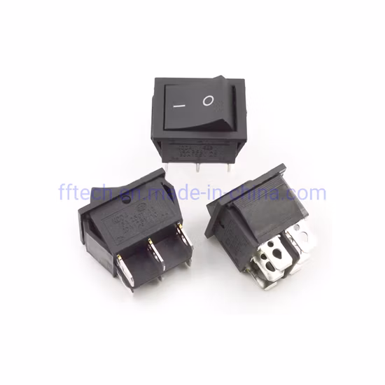 High Quality 16A 20A Electric Car Switch Panel Illuminated Boat Switch on off Switch DIP Switch Micro Switch Kcd1 Kcd2 Rocker Switch LED Light Red Green