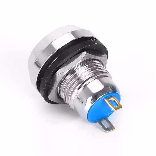 2022 New Arival Color Head 12mm Plastic Domed Momentary Push Button Switch